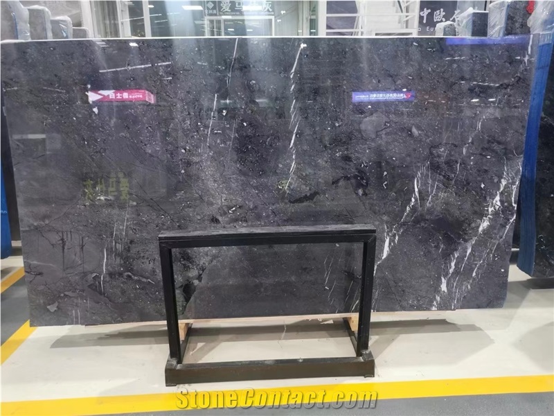 Star Shine Grey Marble Slabs Tiles
