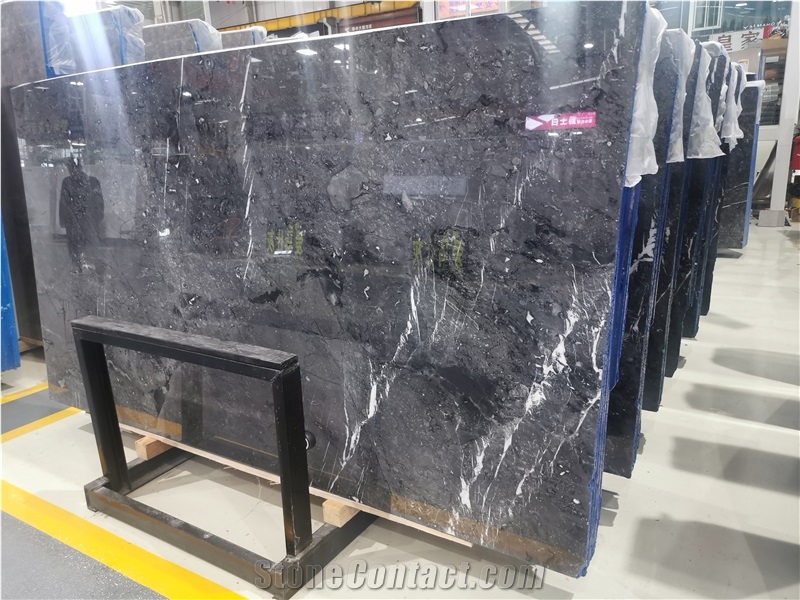 Star Shine Grey Marble Slabs Tiles