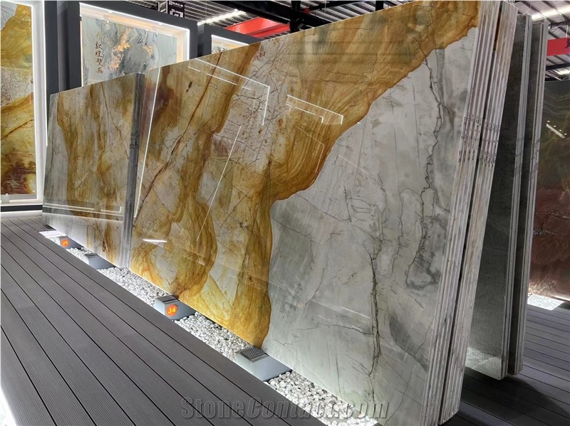 Yellow Quartzite Slabs