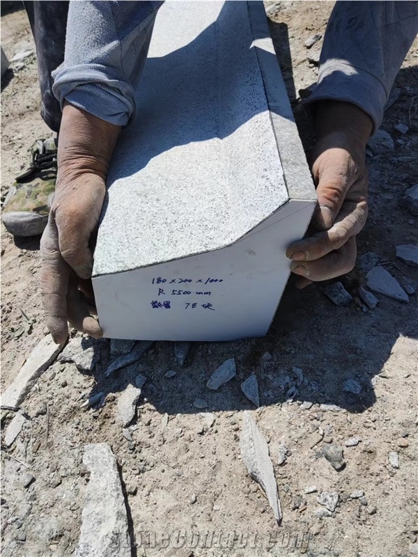 Curved Granite Kerbstone,G603 Side Stone,Road Stone