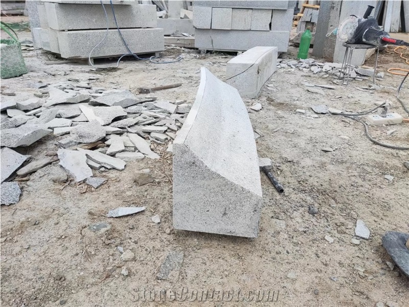 Curved Granite Kerbstone,G603 Side Stone,Road Stone