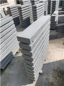 G654 Dark Grey Granite Block Step Stair Exterior Granite Step
