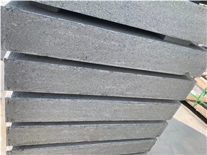 G654 Dark Grey Granite Block Step Stair Exterior Granite Step