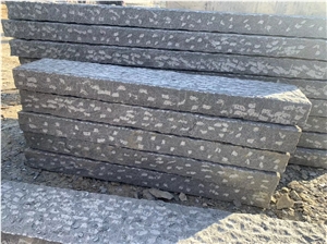 G654 Dark Grey Granite Pineappled Surface Fence And Palisade