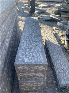 G654 Dark Grey Granite Pineappled Surface Fence And Palisade