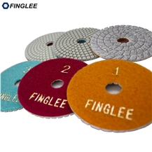 3 Steps Marble Polishing Pad Floor Work High Performance