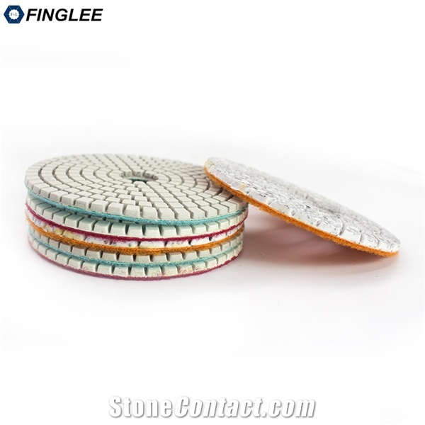 3 Steps Marble Polishing Pad Floor Work High Performance