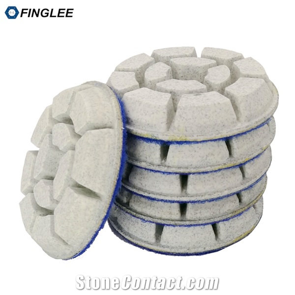 80Mm Floor Polishing Pads Wet Use,Tone,Concrete Renovation