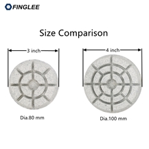 80Mm Floor Polishing Pads Wet Use,Tone,Concrete Renovation