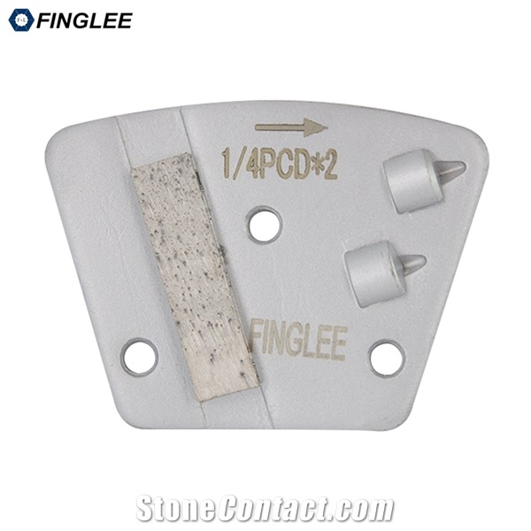 Trapezoid-Shaped Pcd Protection Segment And 2*1/4 Pcd