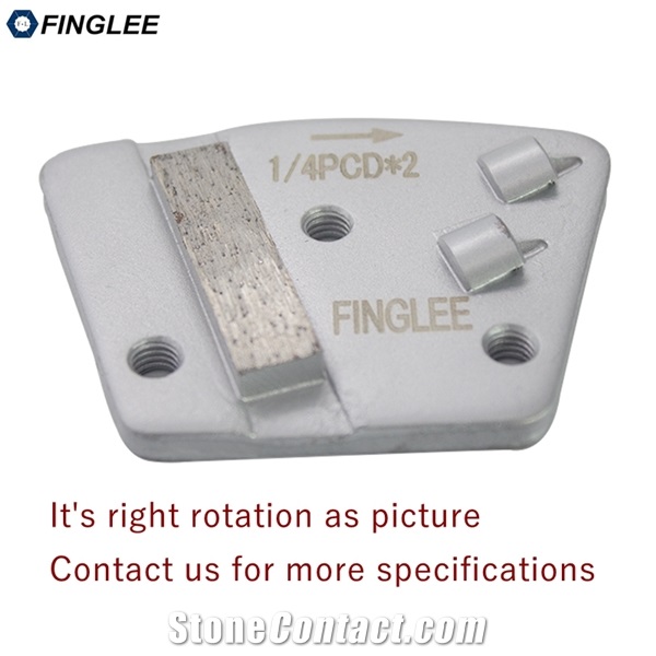 Trapezoid-Shaped Pcd Protection Segment And 2*1/4 Pcd