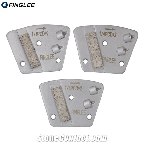 Trapezoid-Shaped Pcd Protection Segment And 2*1/4 Pcd