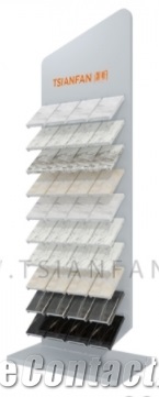 40 Colors Porcelain Stone Sample Display Rack