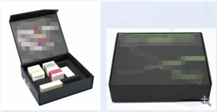 Quartz Stone Wooden Panel Tile Sample Display Box