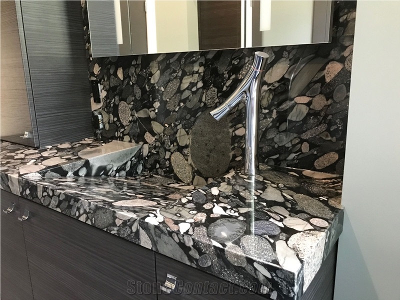 Black Marinace Granite Countertop Benchtop Worktop