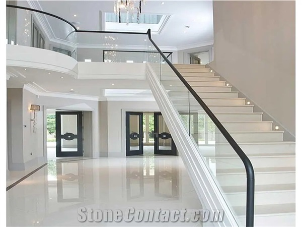 Vietnam Crystal White Marble Slab For Floor/Wall Cladding