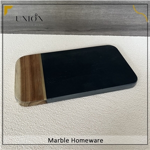 Marble Mix Wood Tray Cutting Board