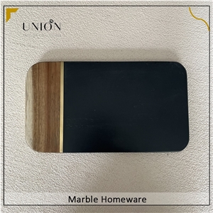 Marble Mix Wood Tray Cutting Board