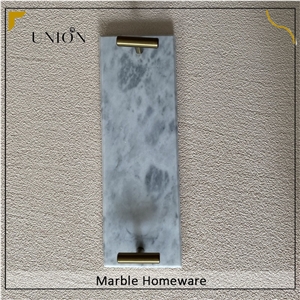 Mini Marble Tray Carrara White Home Decoration Serving Tray
