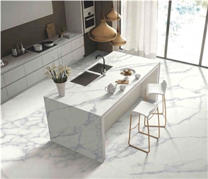 ARABESCATO CORCHIA SINTERED Stone Kitchen Countertop, Kitchen Island Tops