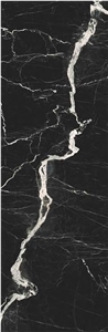 ARARAT LIGHTNING BLACK SINTERED Stone TV WALL TILES
