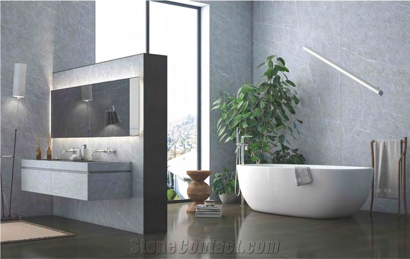 Armani Grey Sintered Stone Basin/Tile/Slabs