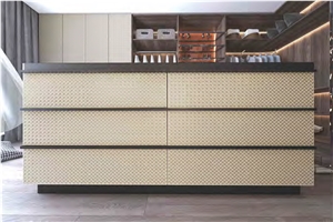 BUGATTI SINTERED STONE PANEL LOCKER ROOM DECOR