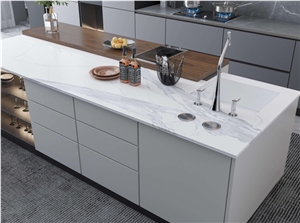 Calacatta Marble Look Sintered Stone Slabs