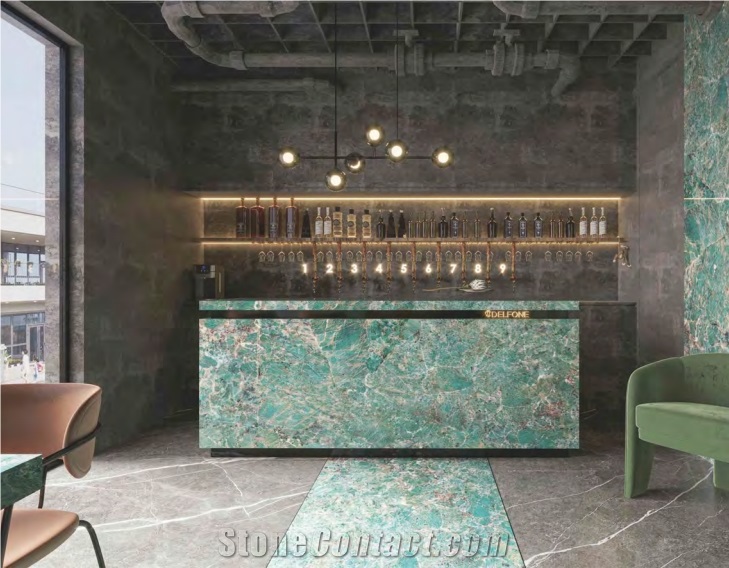 COLUMBIA EMERALD, Artificial Stone Slab, Sintered Stone