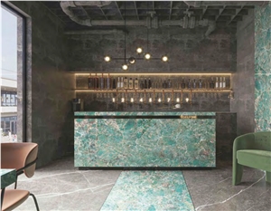 COLUMBIA EMERALD, Artificial Stone Slab, Sintered Stone