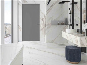 Garda Calacatta Gold Sintered Stone Kitchen Countertop