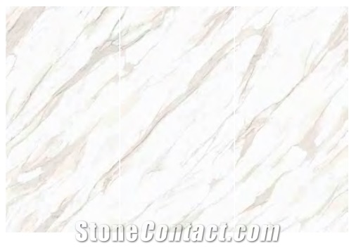 Garda Calacatta Gold Sintered Stone Kitchen Countertop