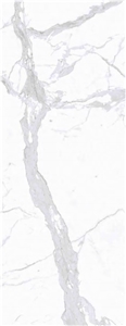 Golden Phoenix Marble Sintered TV Wall