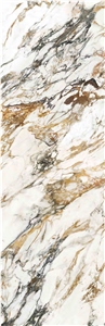 HERMES GOLD RIMMED WHITE SINTERED Stone TILES