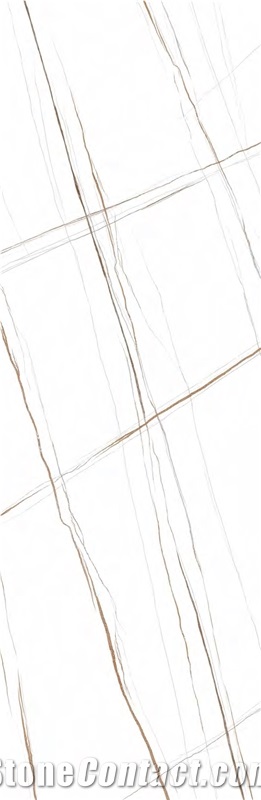 LAURENT GILDED WHITE MARBLE SINTERED Stone TABLES