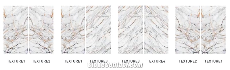 Marble Look Sintered Stone Artificial Marble Stone Wall Tile