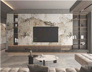 PANDORA QUARTZITE LOOK TV WALL PANEL STONE