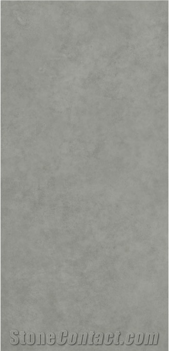 Plain Cement Grey,Artificial Stone Slab, Sintered Stone