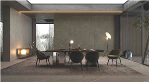 PLAINCEMENT COFFEE-GREY SINTERED STONE FOR ROOM TILES