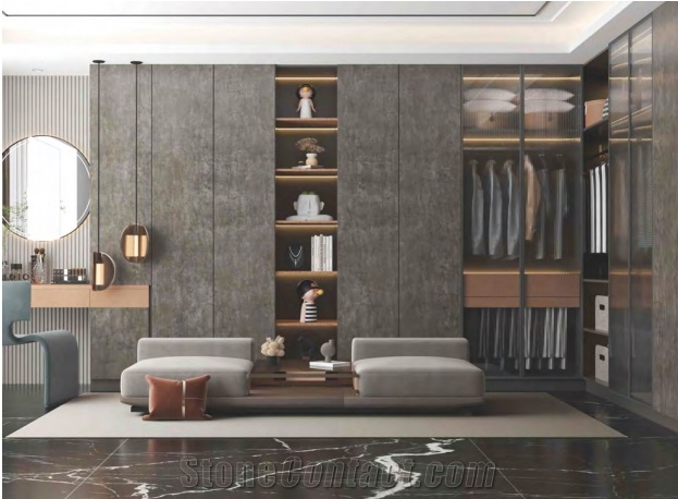 PORTLAND BLAK, Artificial Stone Slab, Sintered Stone