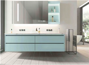 Sky Blue Artificial Stone Slab, Sintered Stone