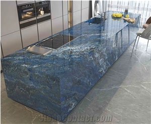 SKYBLUE ISLANDS SINTERED STONE TILES SLABS