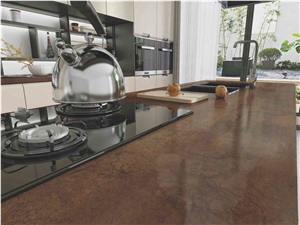TITANIUM BROWN SINTERED STONE COUNTERTOP