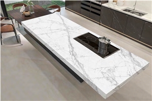 Turkey Invisible White Marble Look Sintered Wall Tiles
