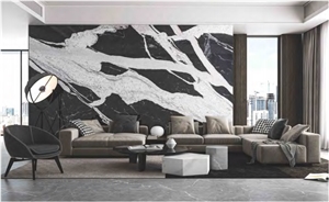 VERSACE SENIOR BLACK, Artificial Stone Slab, Sintered Stone