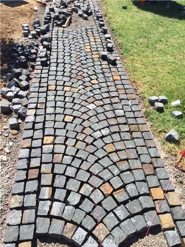Cobble Stone, Sandstone Pavers, Cubestone