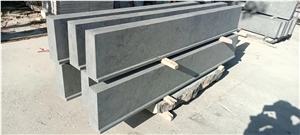 Blue Limestone Honed Flamed Arc Steps Stairs Risers