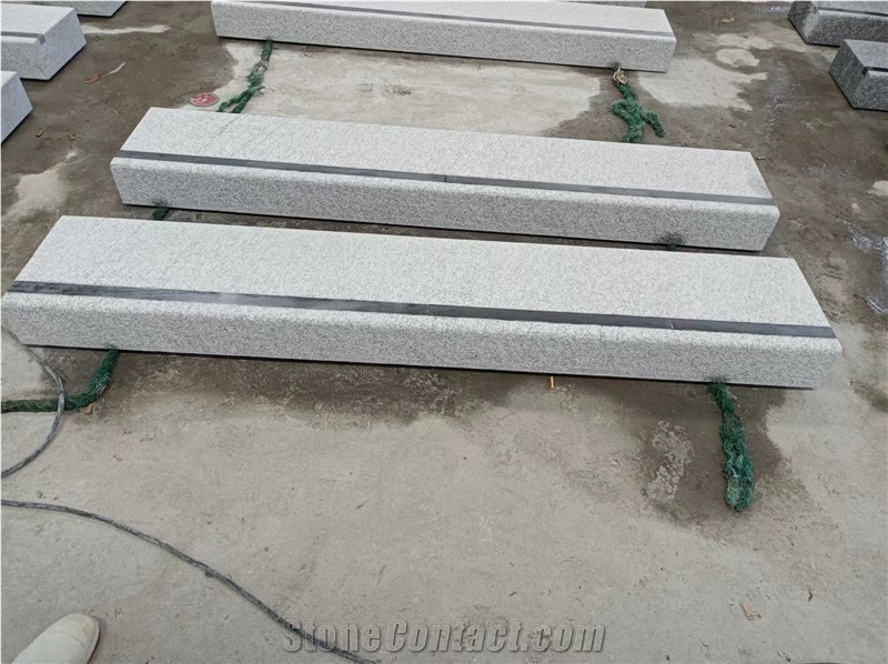 External Steps Stair G603 Granite Blocks With Anti-Slip Belt