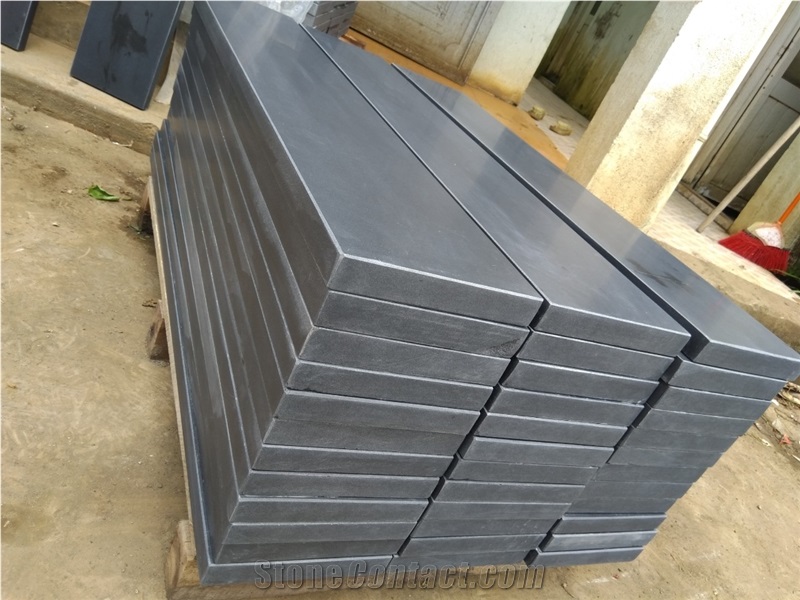 Vietnam Basalt Honed Pool Parapets