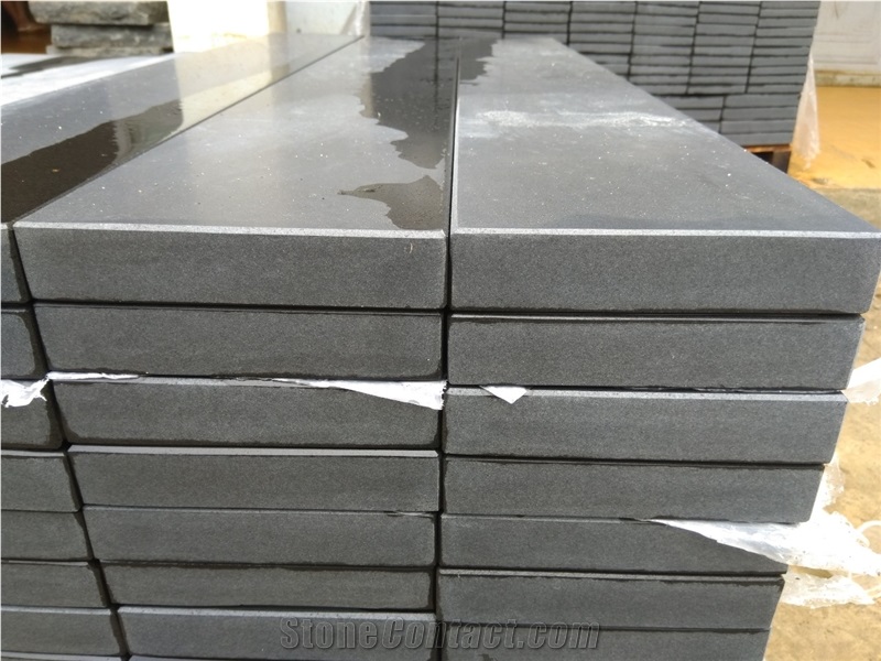 Vietnam Basalt Honed Pool Parapets